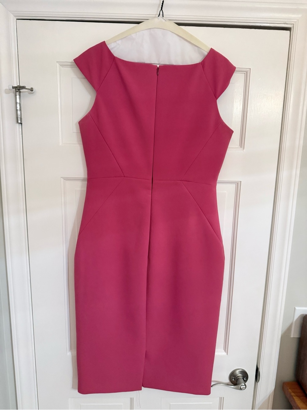 Brooks Brothers Pink (Salmon) Midi Sheath Dress - Picture 7 of 7